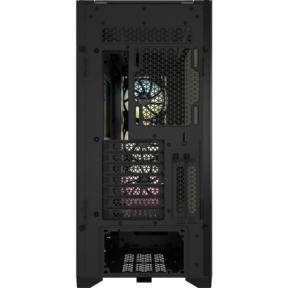 Thumbnail: Corsair iCUE 5000X RGB Tempered Glass Mid-Tower ATX Computer Case/Gaming Cabinet