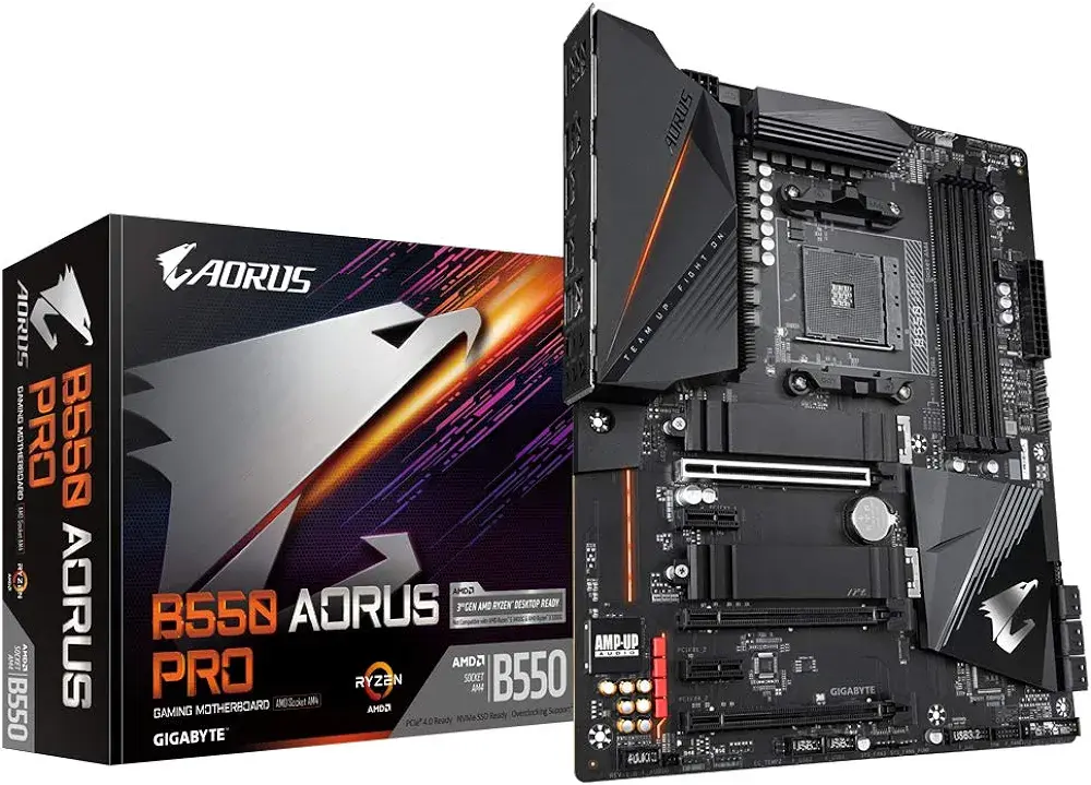 GIGABYTE B550 AORUS PRO Motherboard with True 12+2 Phases Digital VRM

