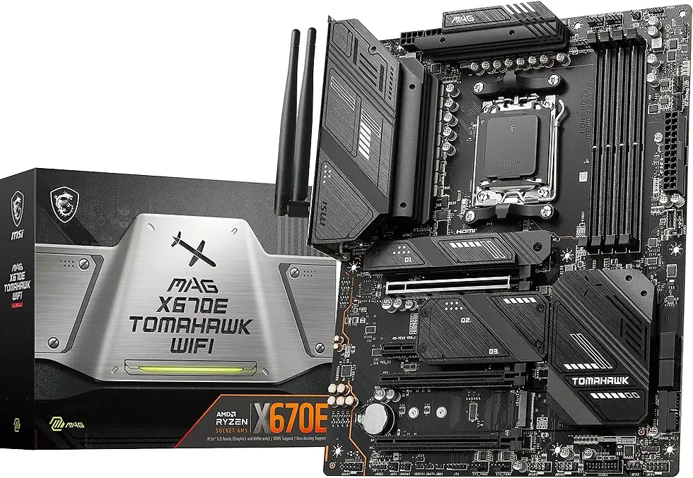 MSI MAG X670E Tomahawk WiFi DDR5 Motherboard