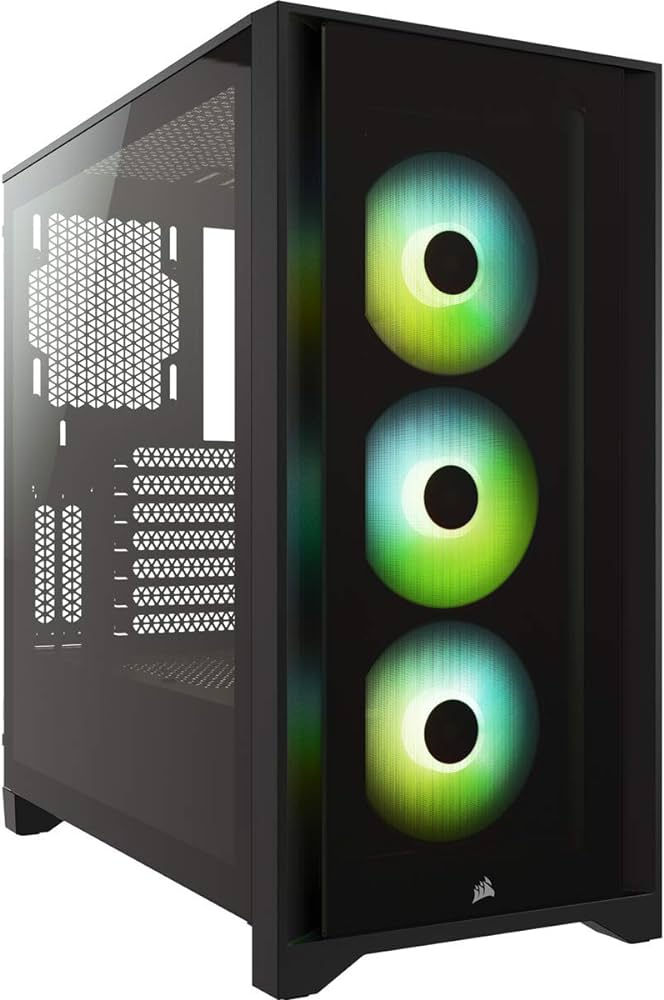 Thumbnail: Corsair icue 4000X RGB Cabinet (Black)