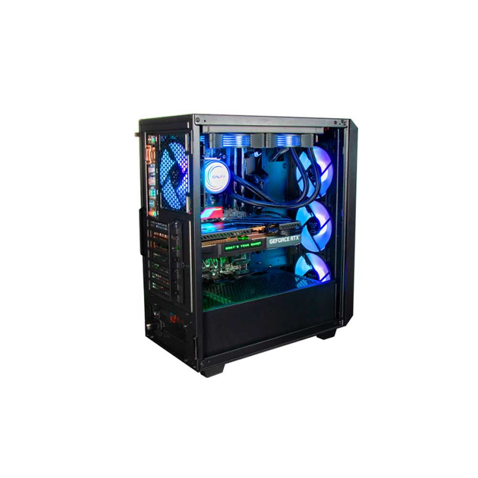 Thumbnail: Galax Revolution-01 ARGB (ATX) Mid Tower Black Cabinet / Case 