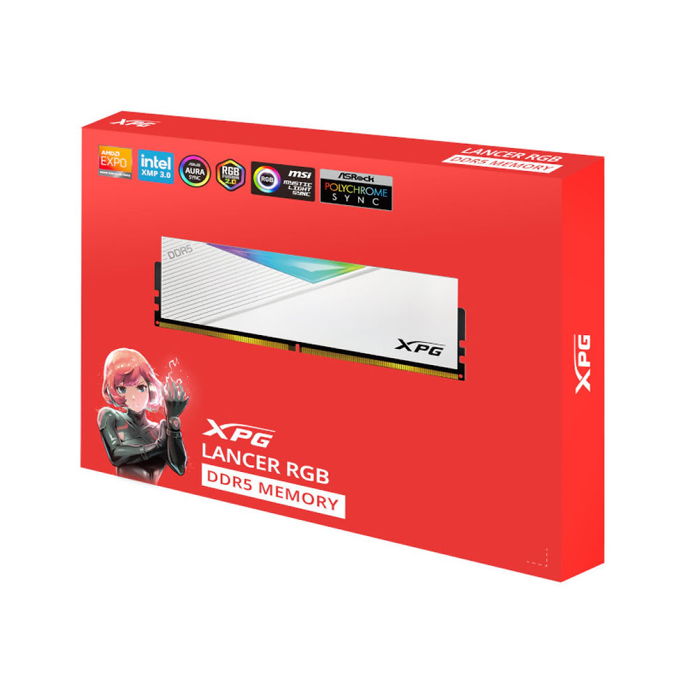 Thumbnail: Adata XPG Lancer RGB 32GB (16GBX2) DDR5 6000MHz RAM- White