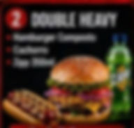 Burguer DOUBLE HEAVY