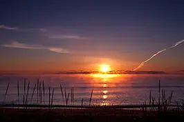 Lake Huron, shown here, could be conferred legal rights under a new bill put forth in the New York State Assembly.
