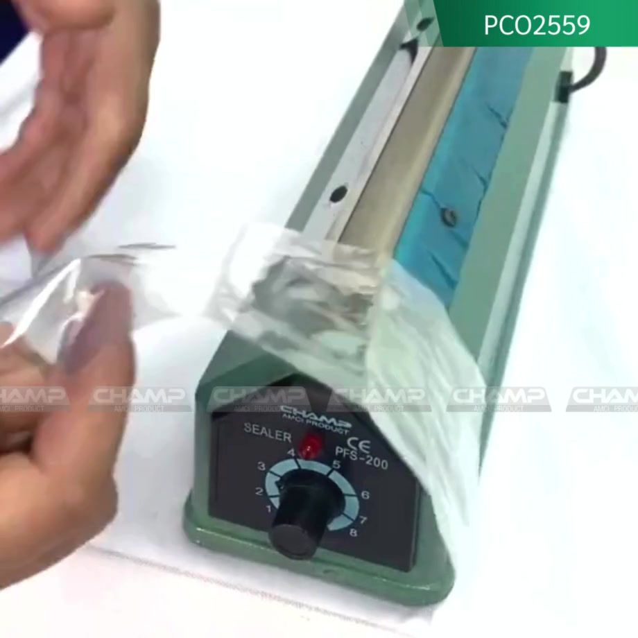 Thumbnail: เครื่องผนึกมือกด 8" รุ่น C-PFS-200 (2259/2559)