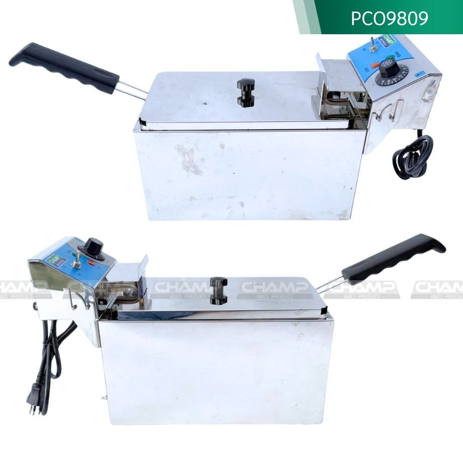 Thumbnail: เตาทอดเฟรนฟรายไฟฟ้าเล็ก C-EF-061 (9809&8945)