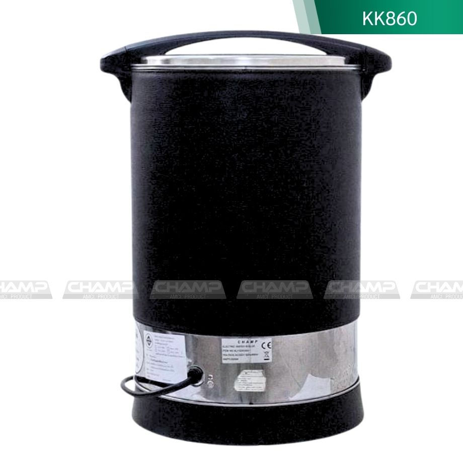 Thumbnail: หม้อต้มน้ำร้อน 20 ลิตรหุ้มหนัง (860)