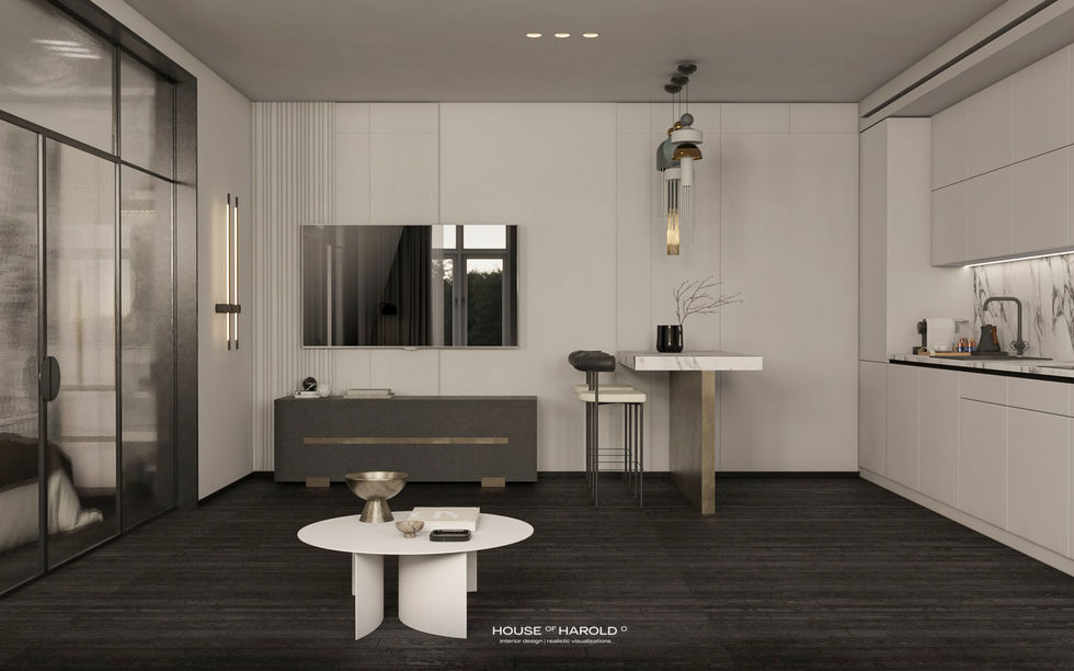 projekt mieszkania kamienica wrocław architekt wnętrz