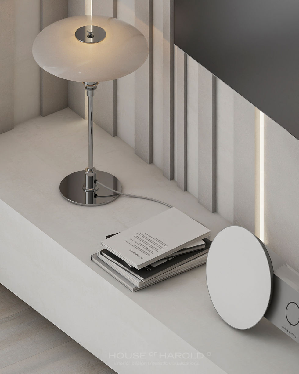 projekt wnętrza mieszkanie minimalistyczne wrocław angel wings