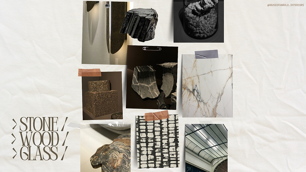 Kamień, drewno i szkło w projektowaniu wnętrz klasy premium