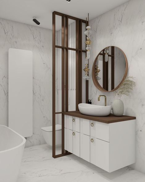 projekt łazienki wrocław architekt wnętrz