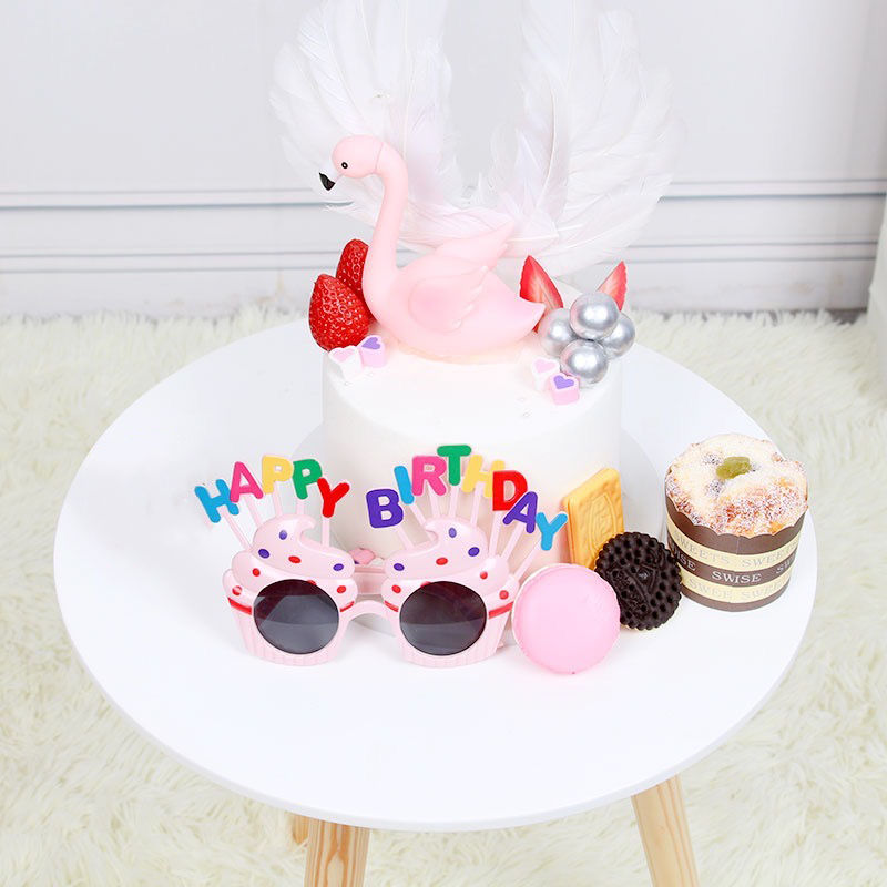 縮圖：派對用品の影相道具 - 派對眼鏡 Party Glasses - 生日蛋糕 Happy Birthday