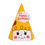 縮圖：派對用品の影相道具 - 派對三角帽 Party Hat 生日帽 Happy Birthday - 韓國小女孩
