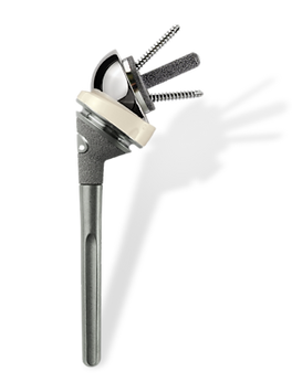 Reverse shoulder arthroplasty replacemen prosthesis