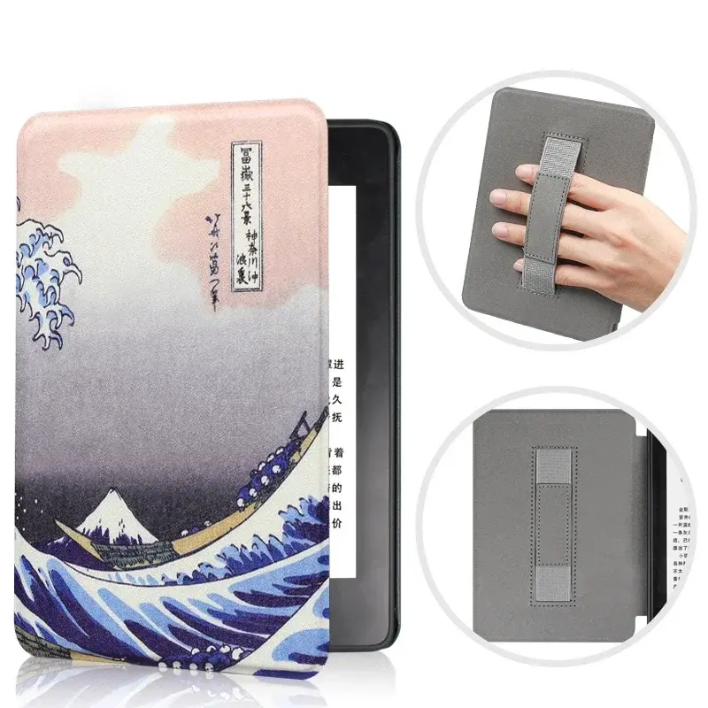 Thumbnail: AYANJIN Kindle Paperwhite Case – Fashion Printed PU Leather Cover