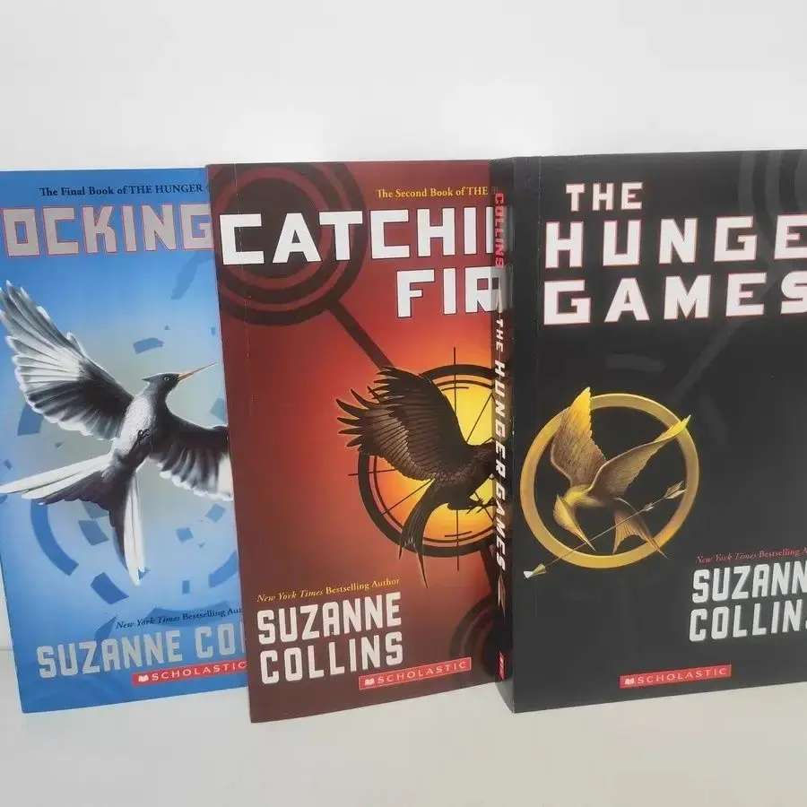 Thumbnail: The Hunger Games Trilogy (Set of 3) By Suzanne Collins