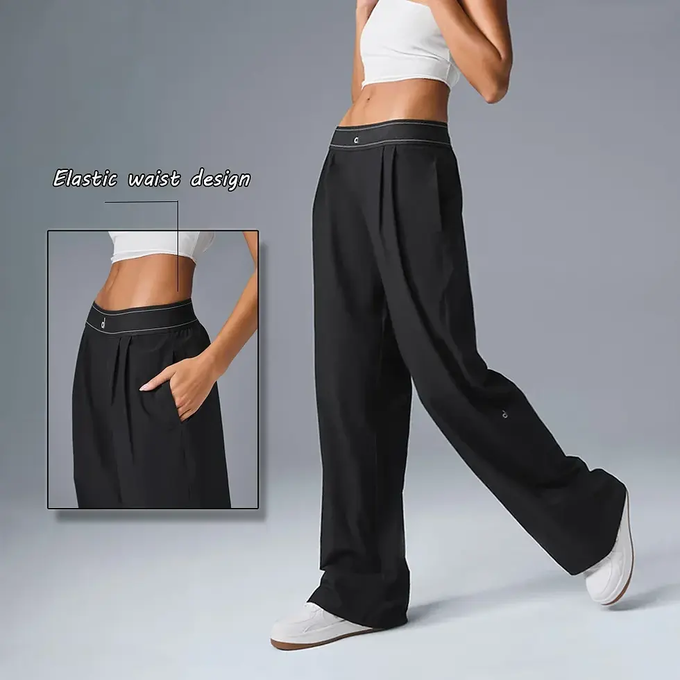 Thumbnail: Alo Inspired Yoga Suit Up Trouser – Long