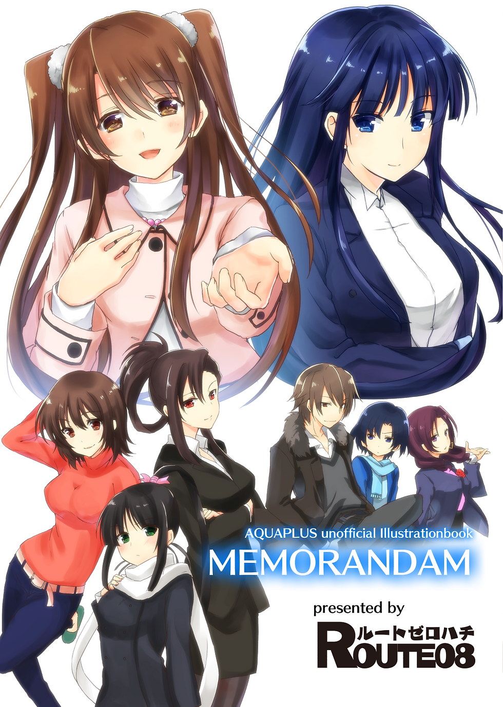 WHITEALBU2　イラスト本表紙