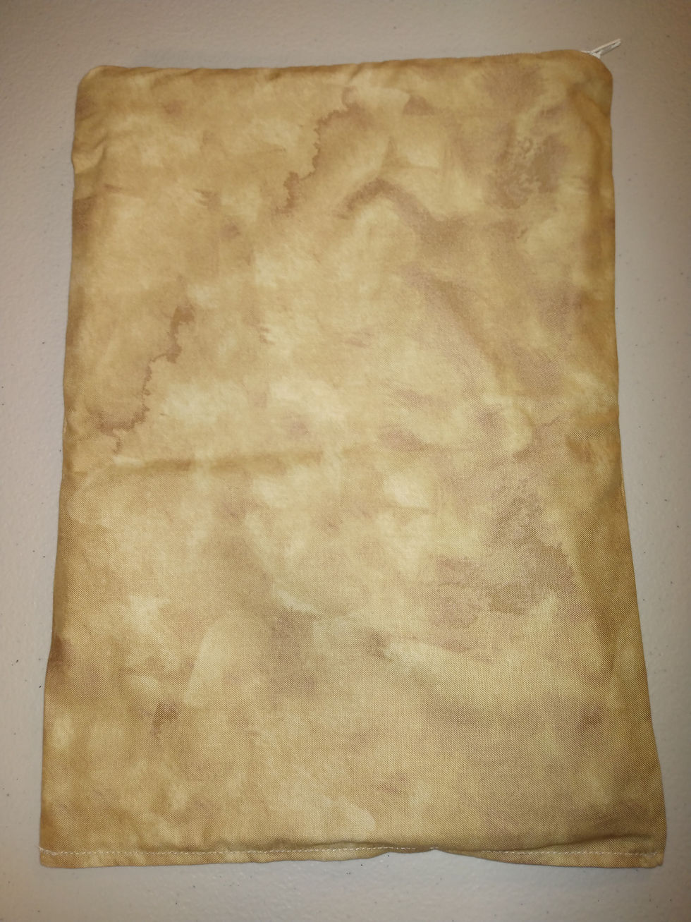 Brown watercolor wet bag