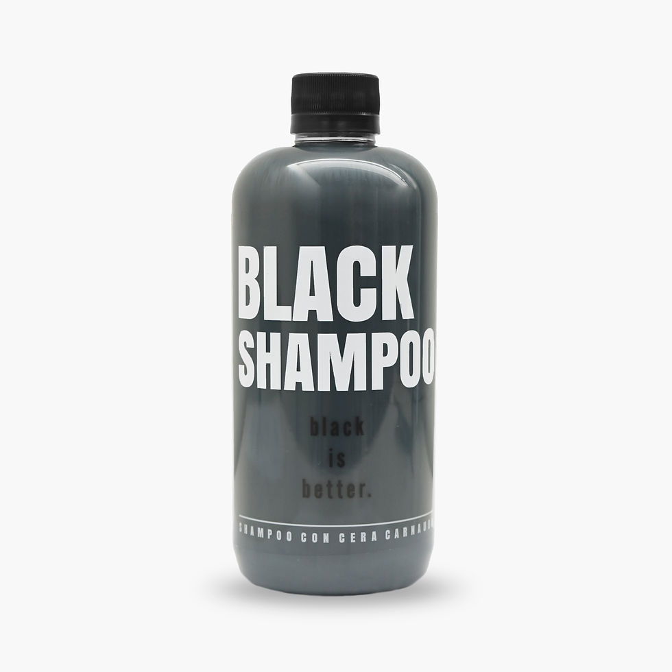 BLACK SHAMPOO (Shampoo Con Cera Carnauba Concentrado)