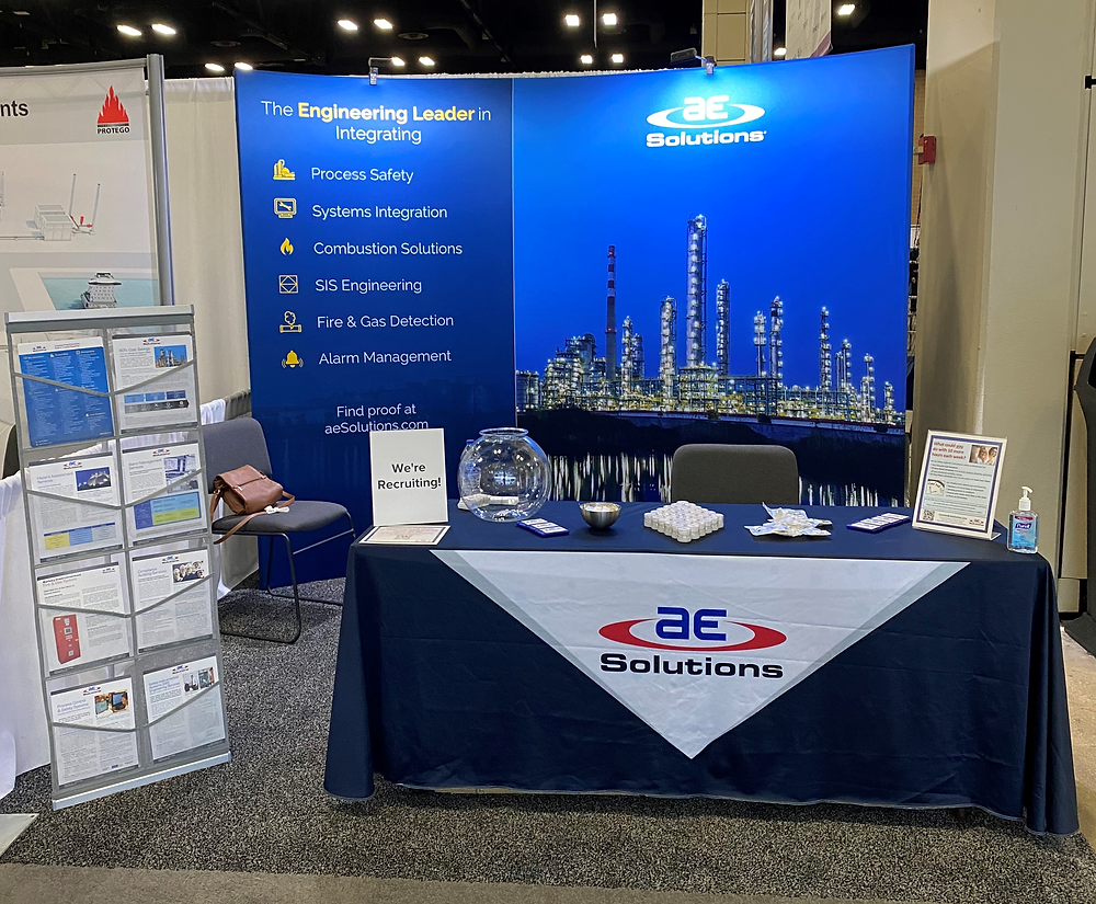 aeSolutions show booth at AIChE Spring Meeting & Global Congress Process Safety GCPS