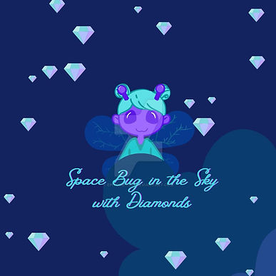 Watermarked Space Bug in the Sky with Diamonds by Epitome11235 on dA