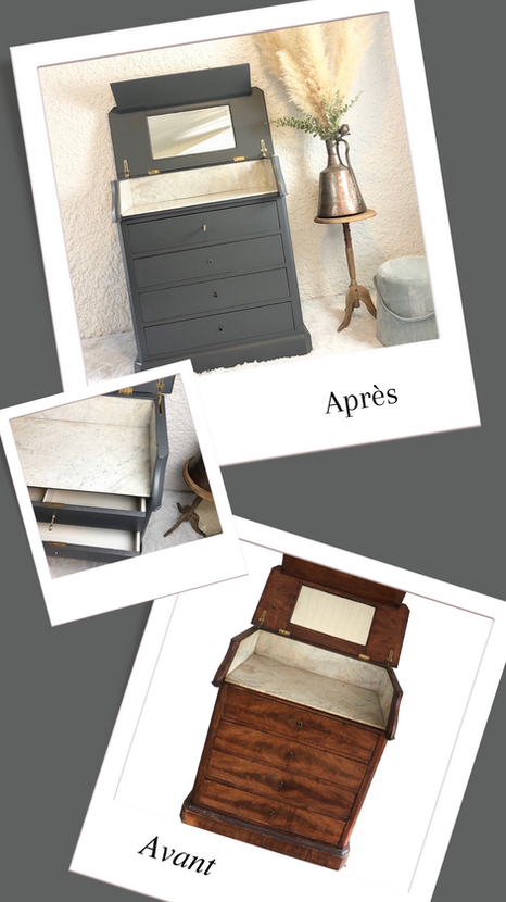 Relooking Commode Chemin de fer