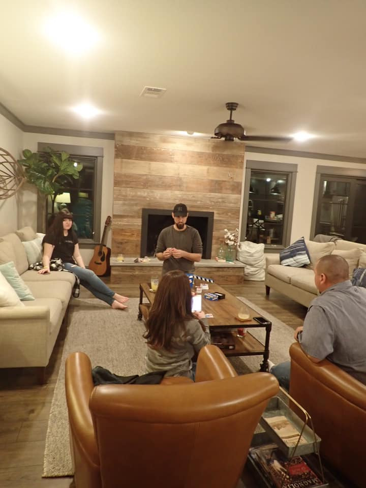 Playing Games at house by Fixer Upper