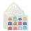 Miniatura: Luxury handbags birthday card with illustrated bags in vibrant colors with matching lined envelope in mint green.