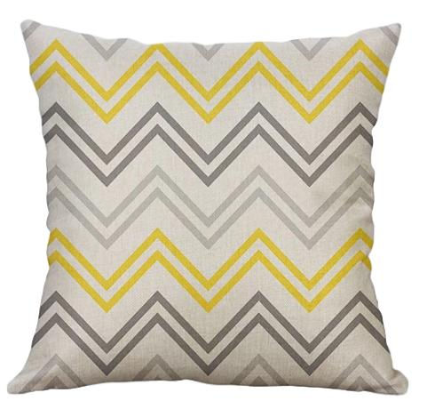 Funda de almohada Zig Zag 16 &quot;X 16&quot;