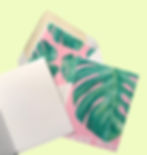 Inside of thank you card.