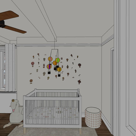 Neutral Nursery and Guest Bedroom