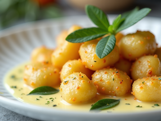 Crispy Gnocchi with Sage Butter Sauce a Simple and Delicious Recipe