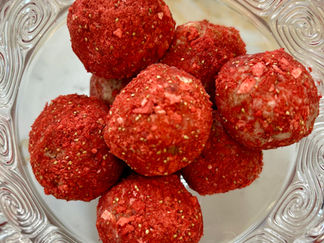 Delicious Strawberry Shortcake Protein Balls A Healthy No-Bake Treat