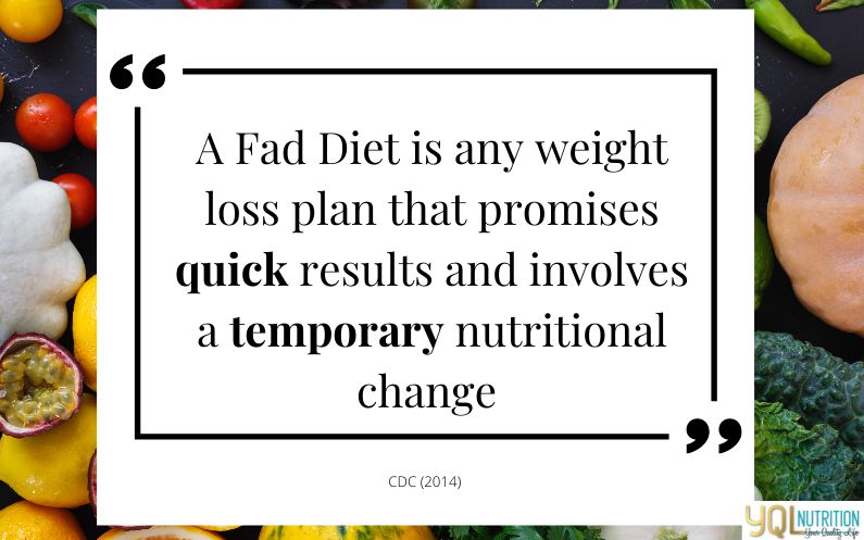 Diving Deep on Fad Diets
