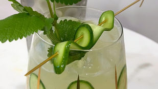 Cucumber Sake Cooler