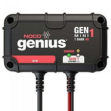 1-Bank 4 Amp On-Board Battery Charger