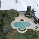Aerial View of an Estate Home