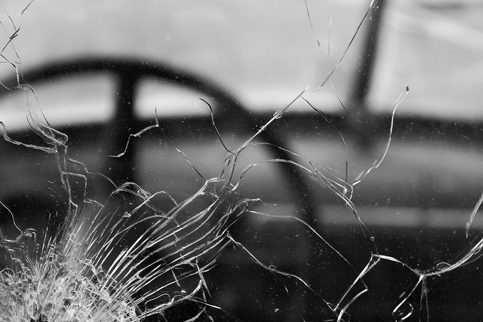 Broken Windshield