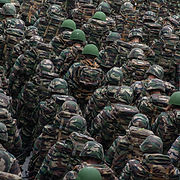 Soldiers Marching