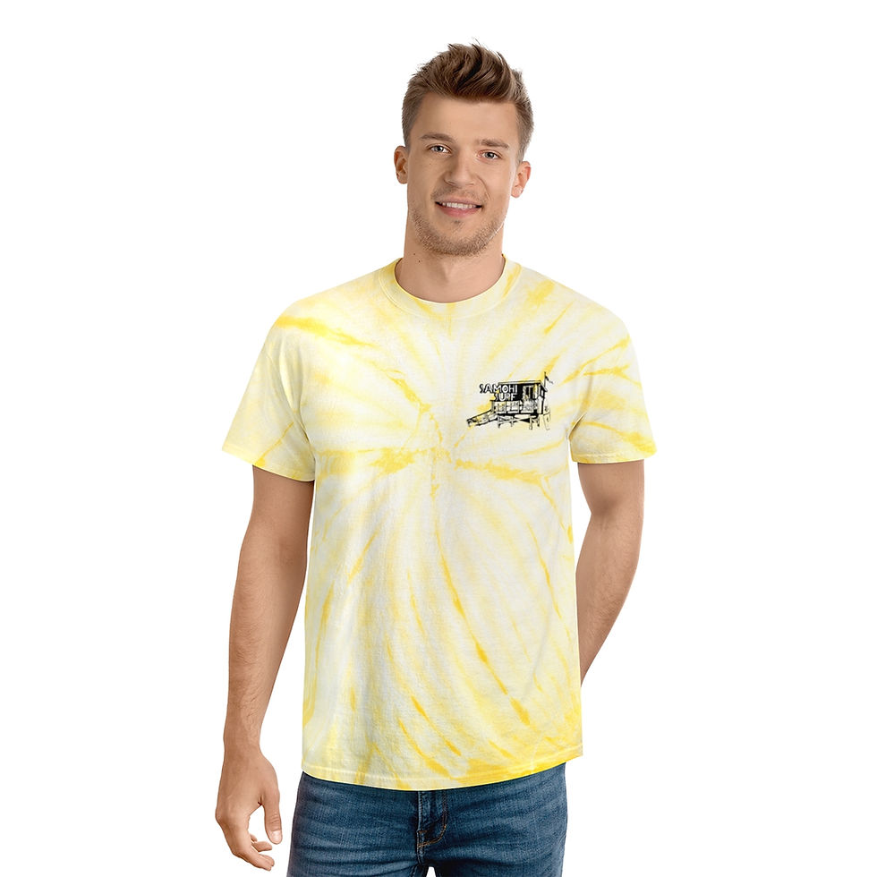 Thumbnail: Tie-Dye Tee, Cyclone- Chest Logo-Multiple Colors