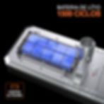 Miniatura: Luminária Solar Atlas 60 W All in One para postes de 5 a 6 m 6000 Lúmens
