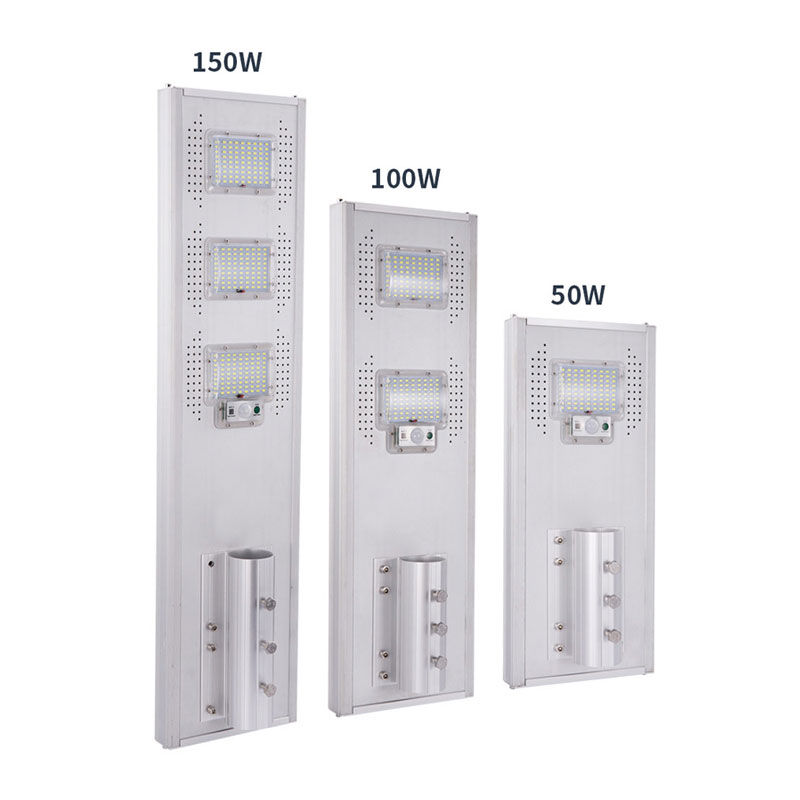 Miniatura: Luminária Solar 50 W All in One para postes de 3 a 4 m 2.100 Lúmens
