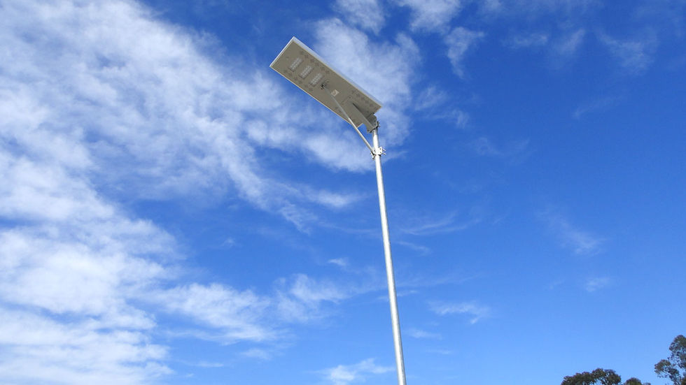 Miniatura: Luminária Solar 80 W Real All-in-One p/ Postes de 7 a 8 m 11.000 Lúmens IP65