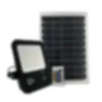 Miniatura: Refletor Solar 200 W RGB IP66 c/ Controle 1600 Lúmens