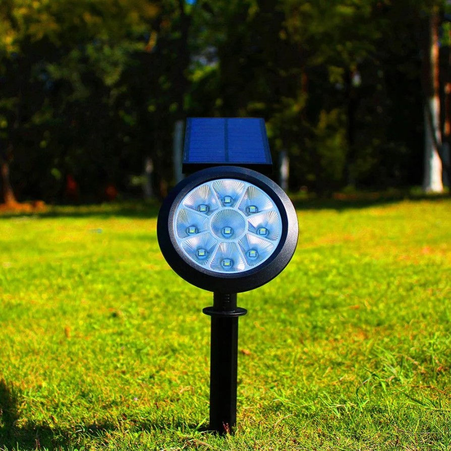 Miniatura: Spot Led Solar 15 W Branco 3 Cores Branco Quente Frio Morno Espeto IP66