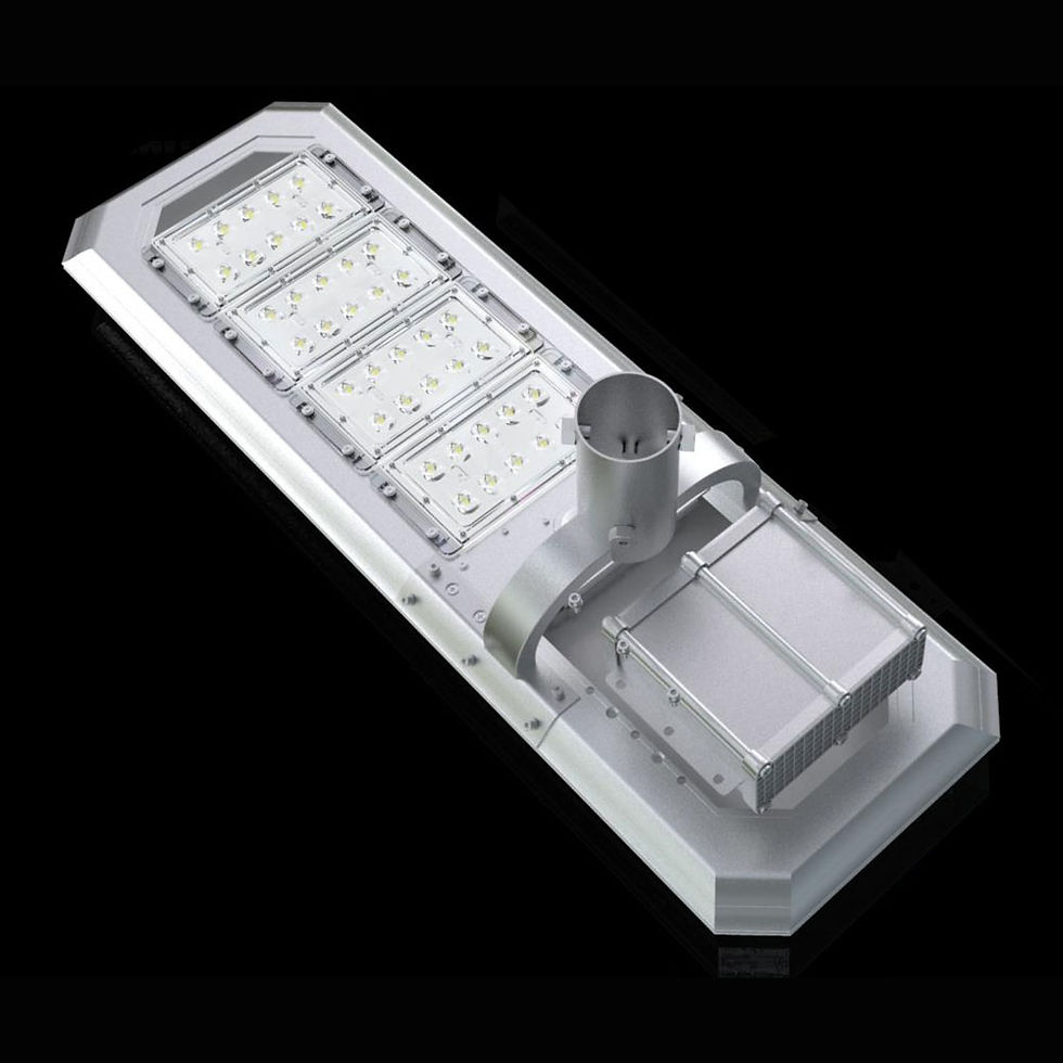 Miniatura: Luminária Solar Atlas 40 W All in One para postes de 4 a 5 m 4000 Lúmens