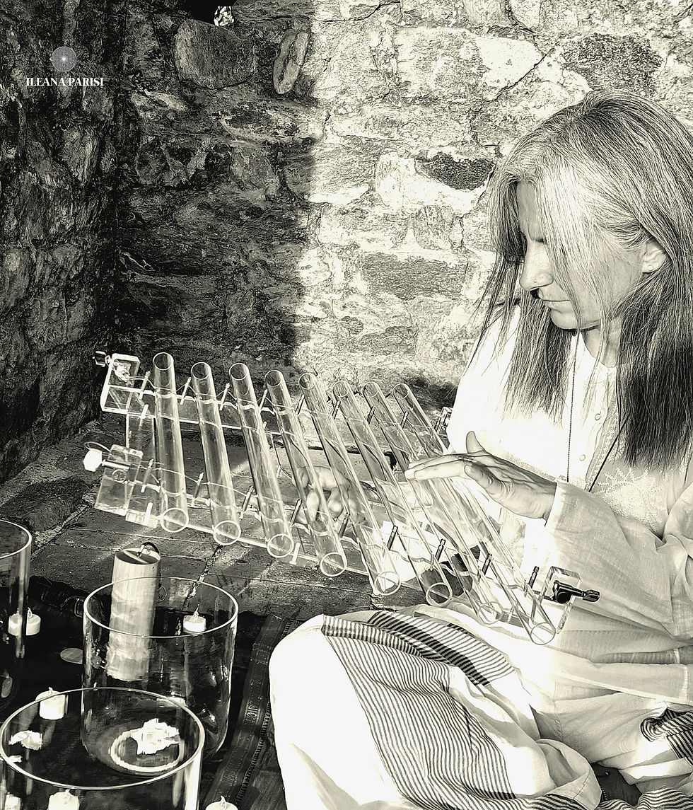 Arpa di quarzo sound healing