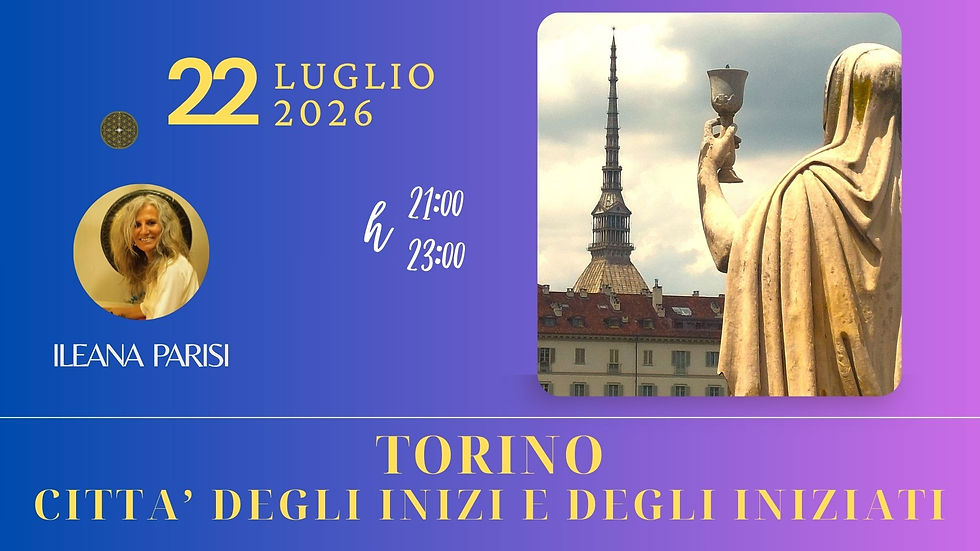 TORINO CITTA' DEGLI INIZI E DEGLI INIZIATI
