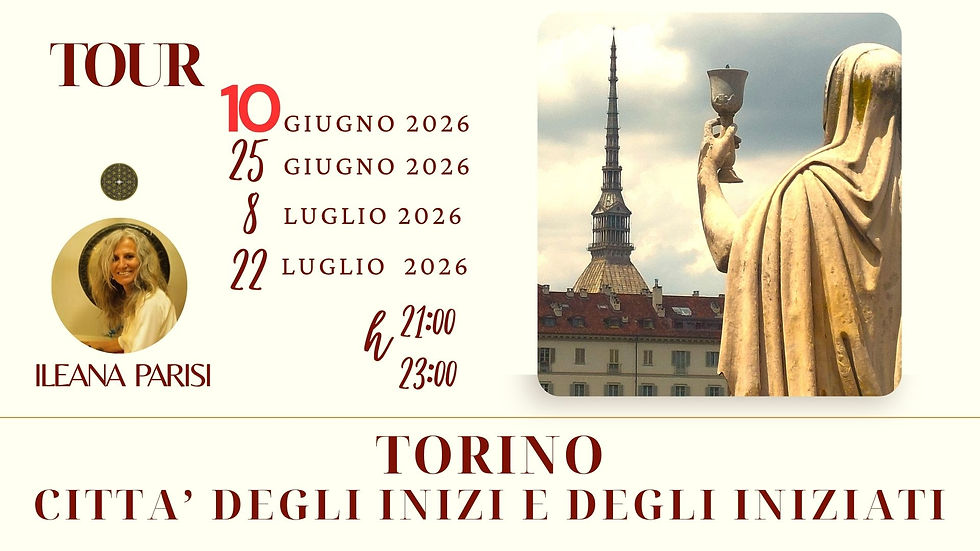 TORINO CITTA' DEGLI INIZI E DEGLI INIZIATI (Tour)